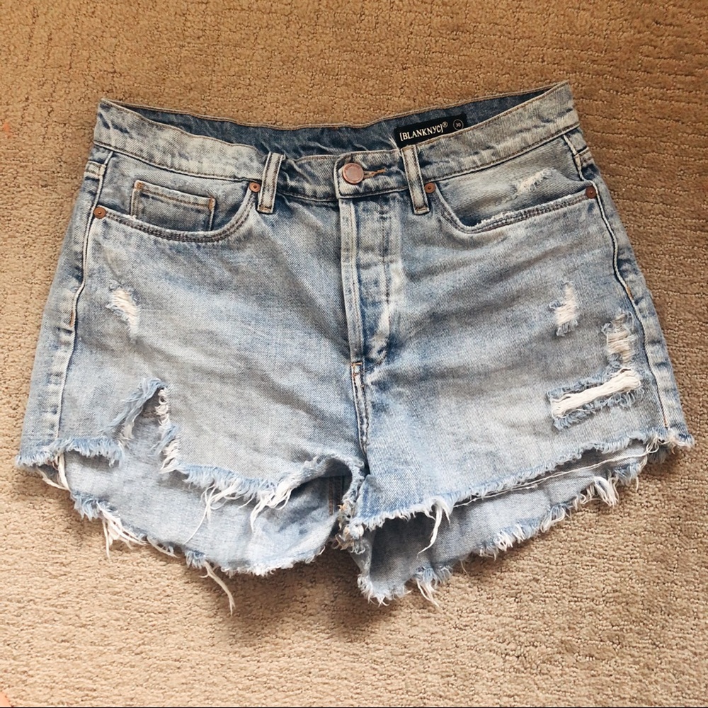 Blank NYC High Rise Shorts 30 in Hollyweird